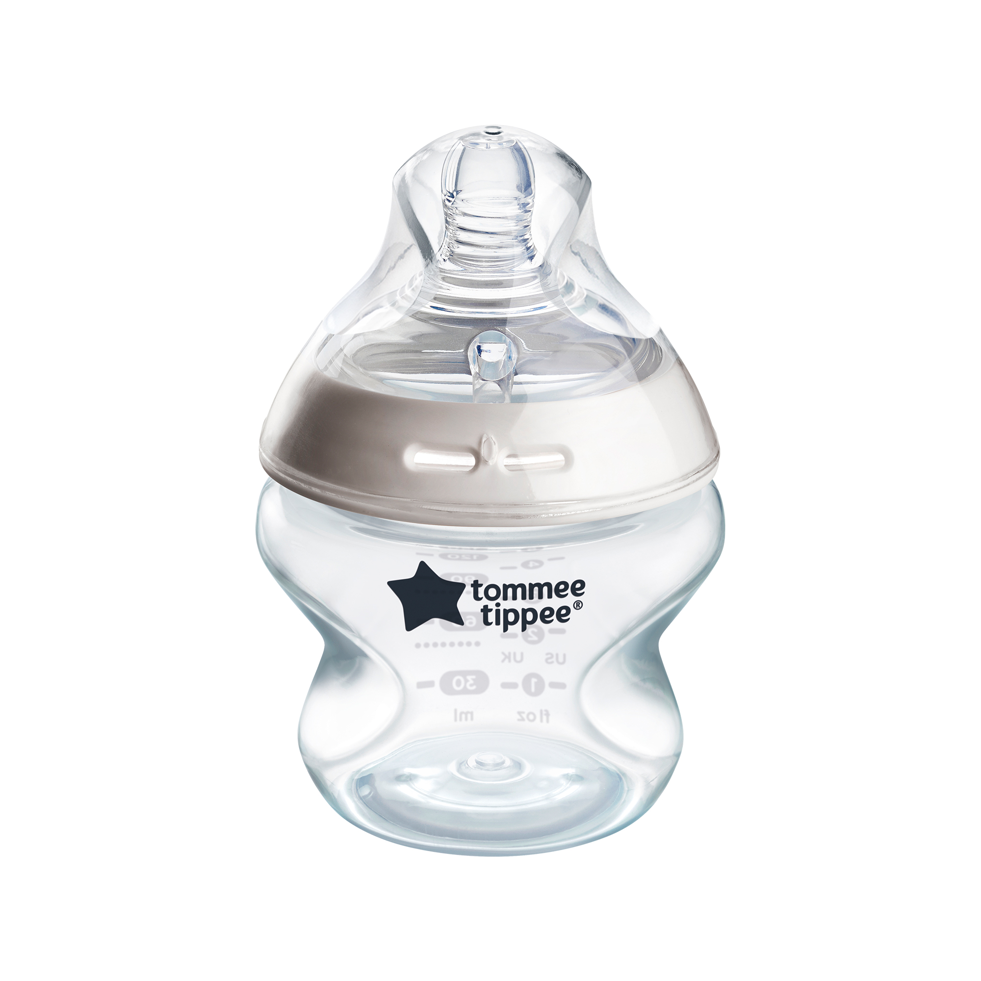 Tommee Tippee Natural Start Samosterilizační Kojenecká Lahev s ANTI-COLIC savičkou Pomalý Průtok 150 ml 0m+