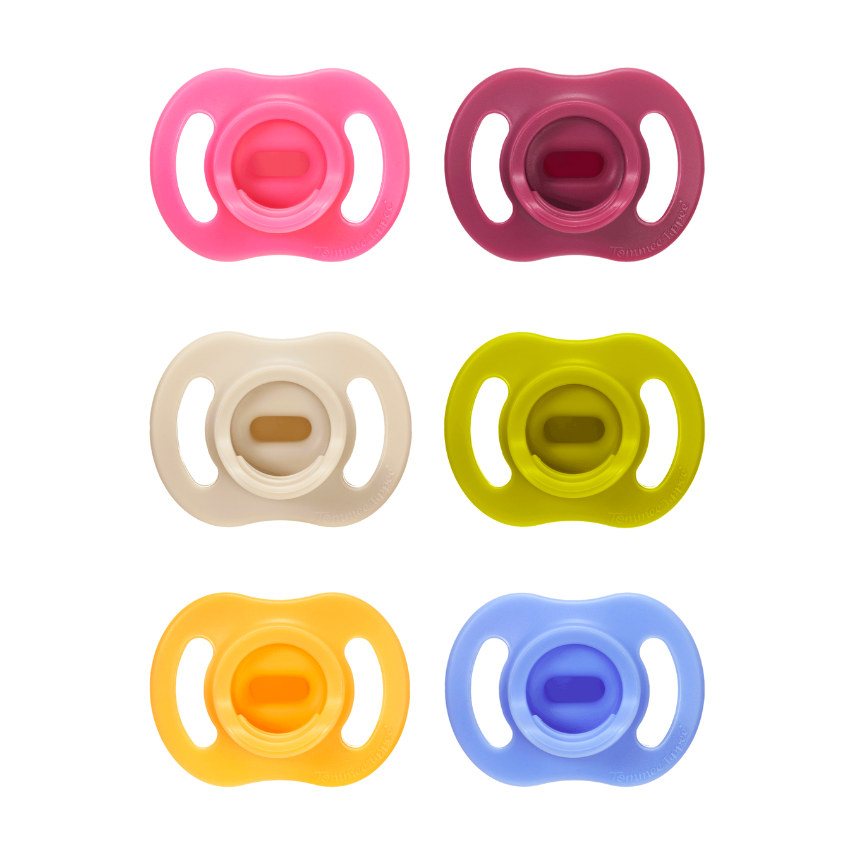Tommee Tippee Silikonový Dudlík Ultra-light 6-18m, 2 ks - více barevných variant