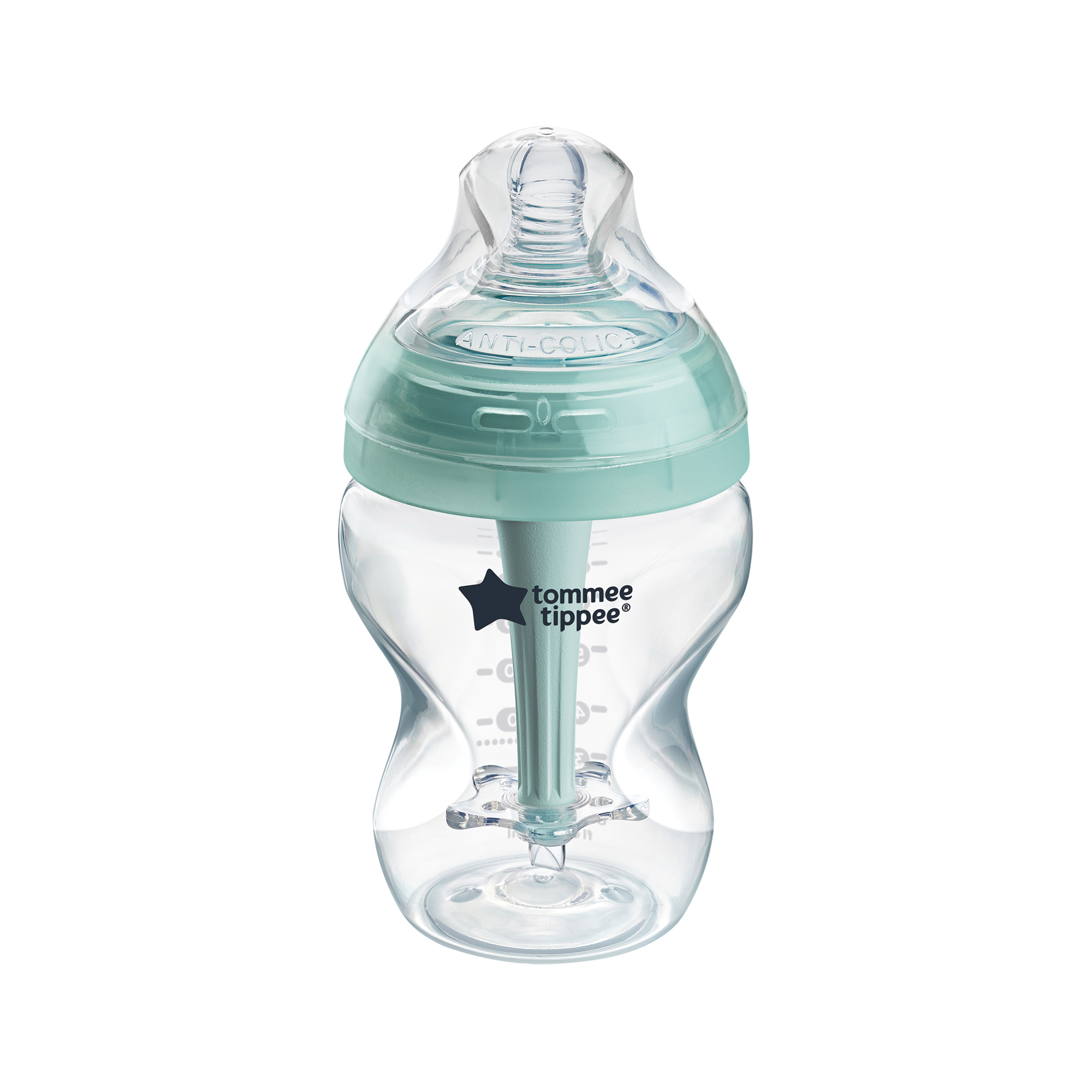 Tommee Tippee ADVANCED ANTI-COLIC Samosterilizační Kojenecká Lahev  Pomalý Průtok 260 ml 0m+