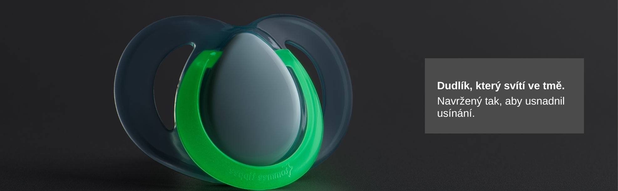 Navržený pro snadnější usínání.